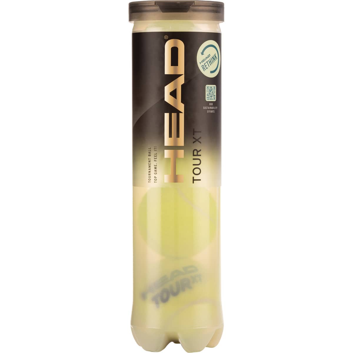 Head Tour XT 4-Pak Tennisbolde