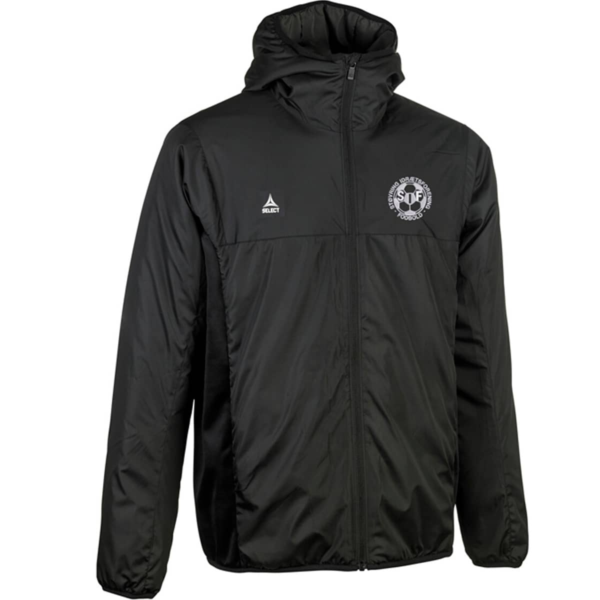 SELECT Oxford Hybrid Trænerjakke med Broderet Støvring IF Logo