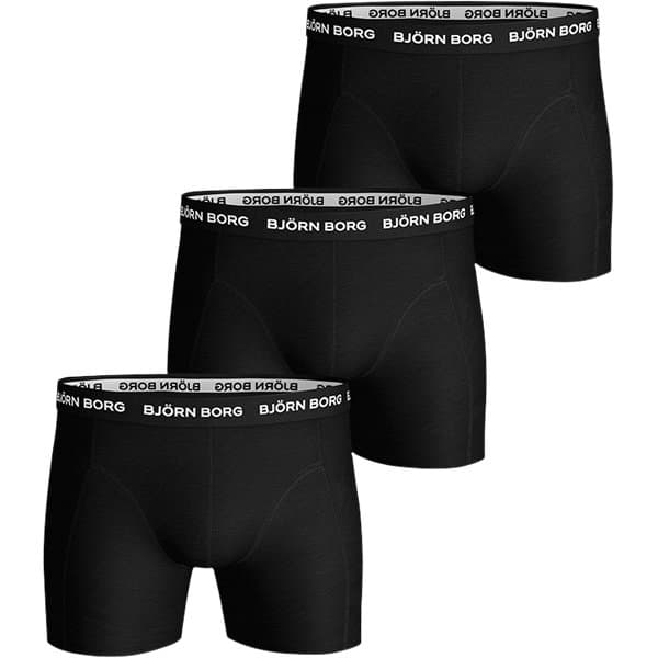 Björn Borg Essential 3-Pak Boxershorts Herre