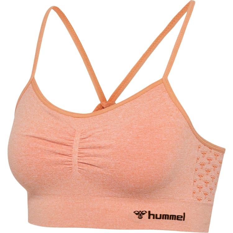 hummel Ci Seamless Scrunch Sports BH Dame
