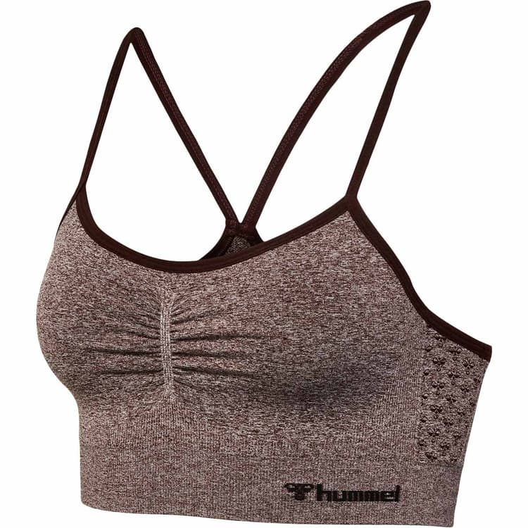 hummel Ci Seamless Scrunch Sports BH Dame