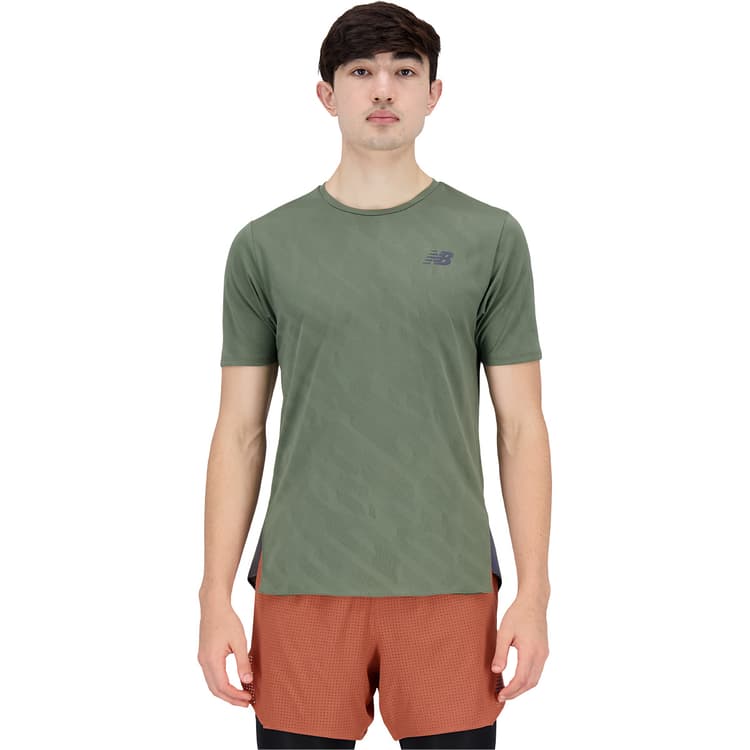 New Balance Q Speed Jacquard Løbe T-shirt Herre