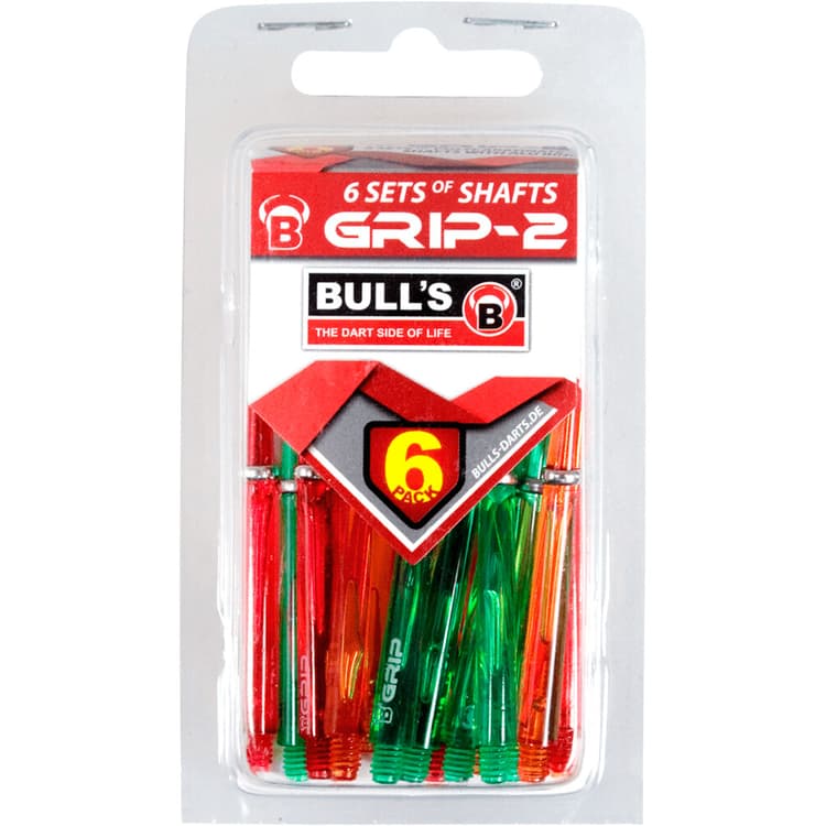 Bull´s 6-Sæt Grip-2 Shafts