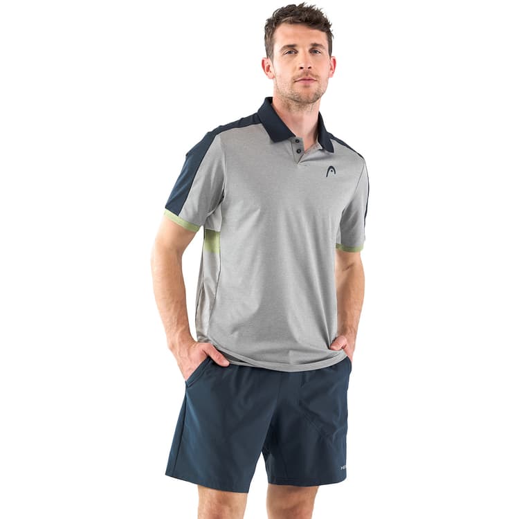 Head Tech Padel Polo T-shirt Herre