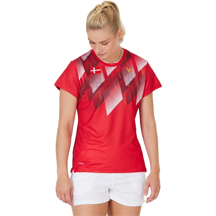 Victor Denmark T-31000 Badminton T-shirt Dame