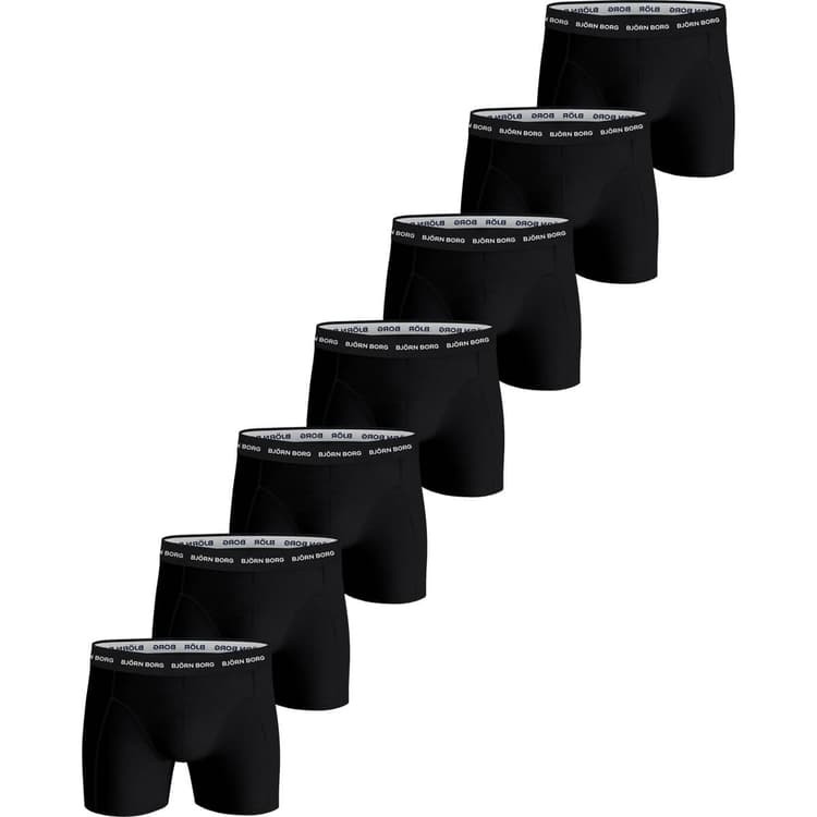 Björn Borg Essential 7-Pak Boxershorts Herre