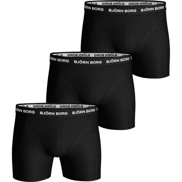 Björn Borg Essential 3-Pak Boxershorts Herre