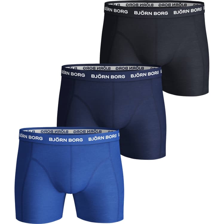 Björn Borg Essential 3-Pak Boxershorts Herre