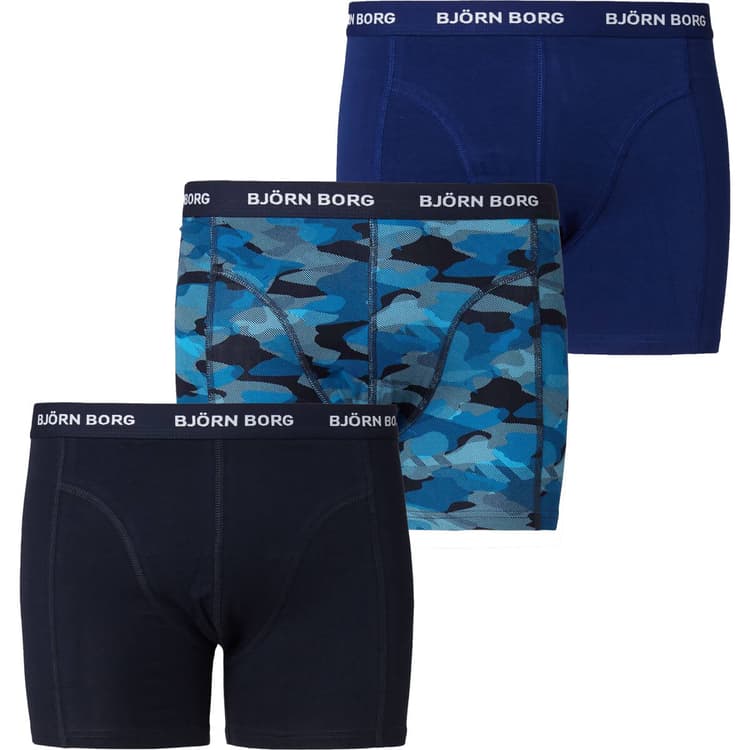 Björn Borg Essential 3-Pak Boxershorts Herre