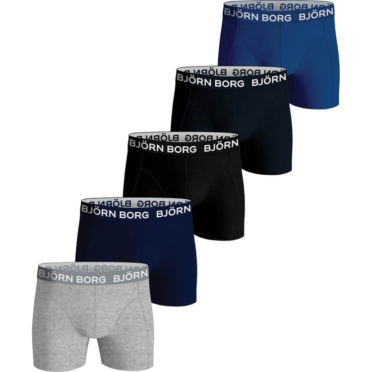Björn Borg Core 5-Pak Boxershorts Børn