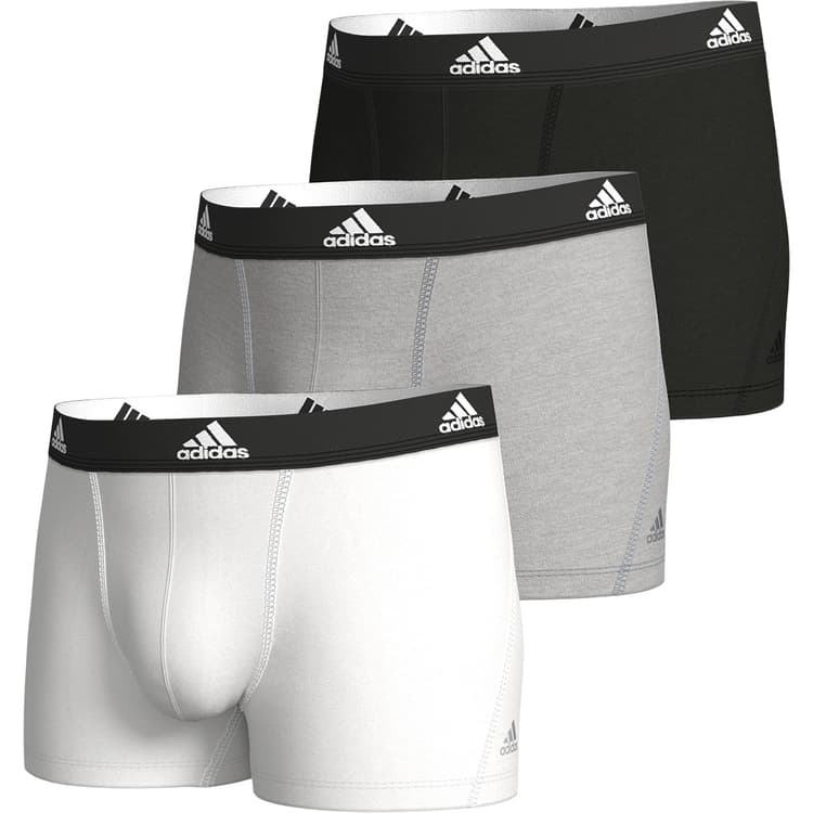 adidas 3-Pak Trunks Boxershorts Herre