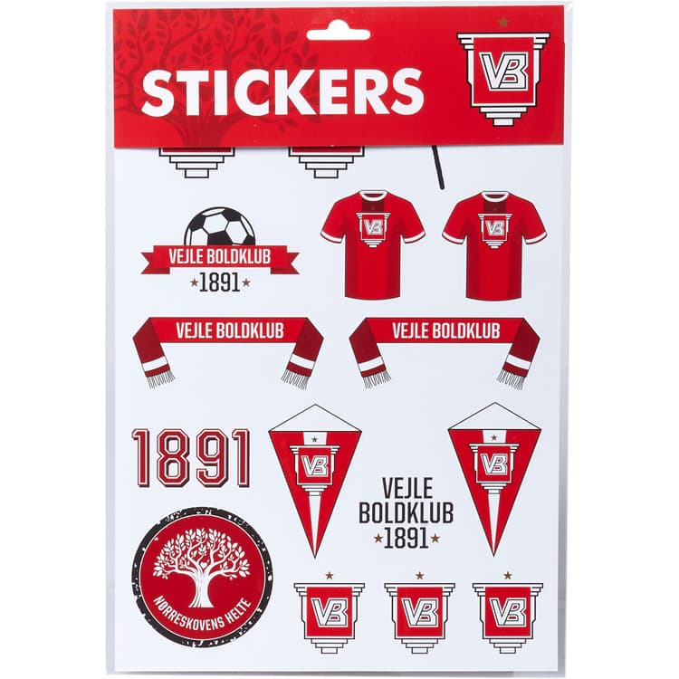 Vejle Boldklub Klistermærker