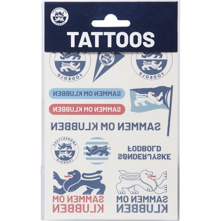 Sønderjyske Fodbold Tattoos
