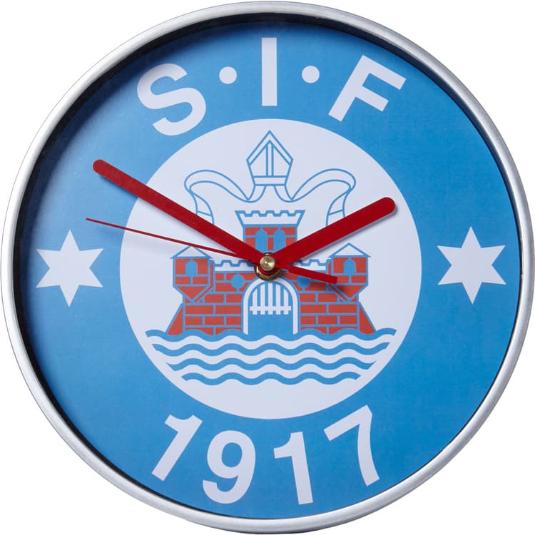 Silkeborg IF 25 cm Vægur