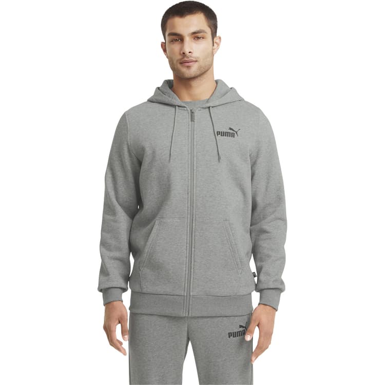 Puma Essential Small Logo Full Zip Hættetrøje Herre