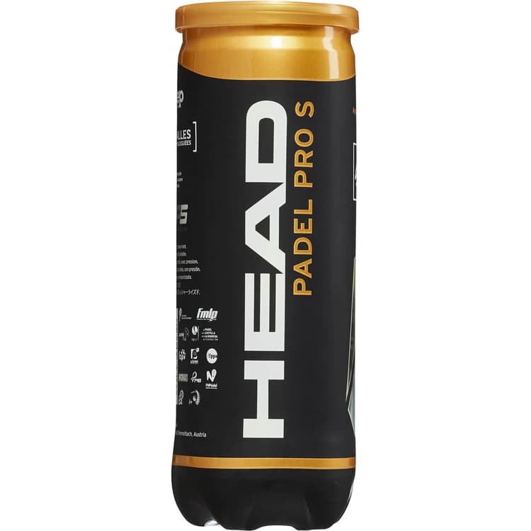 Head Pro S 3-Pak Padel Bolde