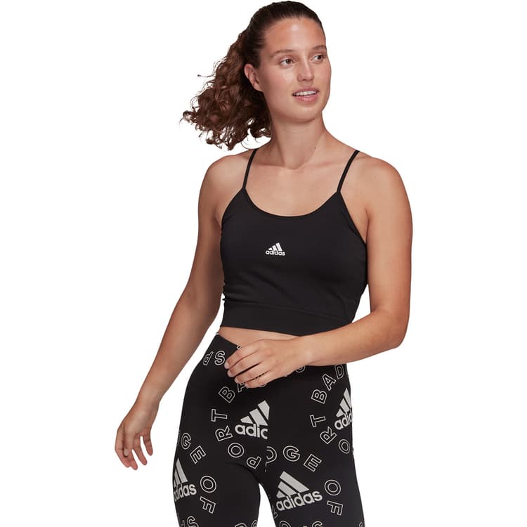 adidas Aeroknit Seamless Crop Top Dame