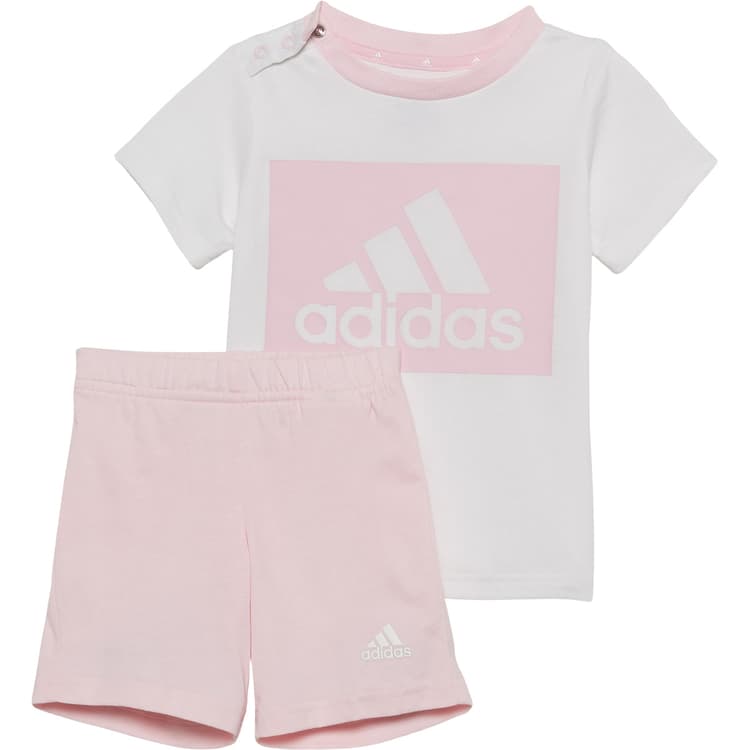 adidas Big Logo T-shirt + Shorts Sæt Børn