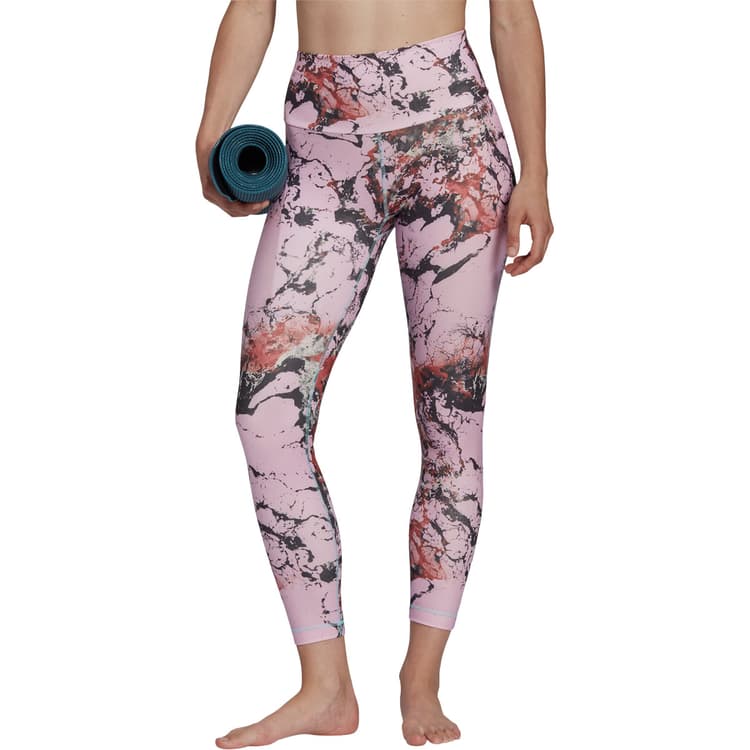 adidas Yoga Essentials AOP 7/8 Træningstights Dame