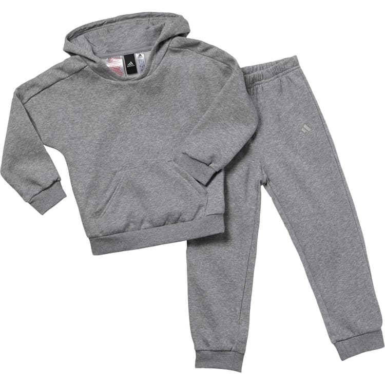 adidas Hood Fleece Joggingsæt Børn