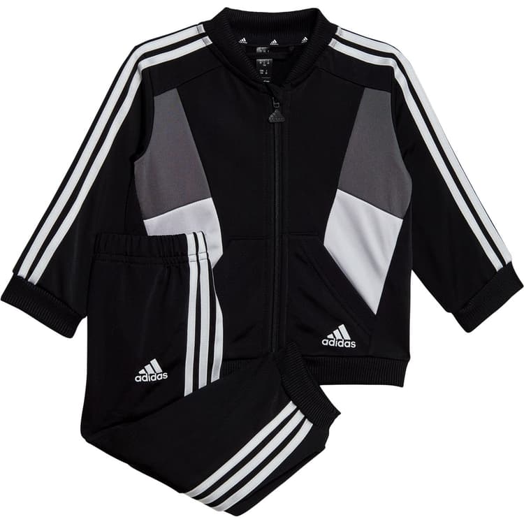adidas 3-Stripes Colorblock Zip Joggingsæt Børn