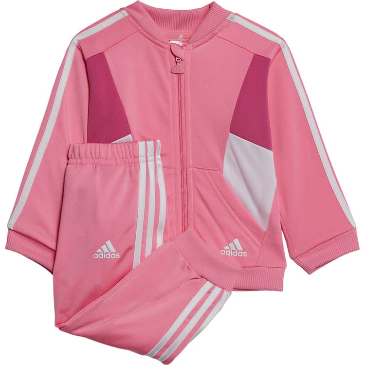 adidas 3-Stripes Colorblock Zip Joggingsæt Børn