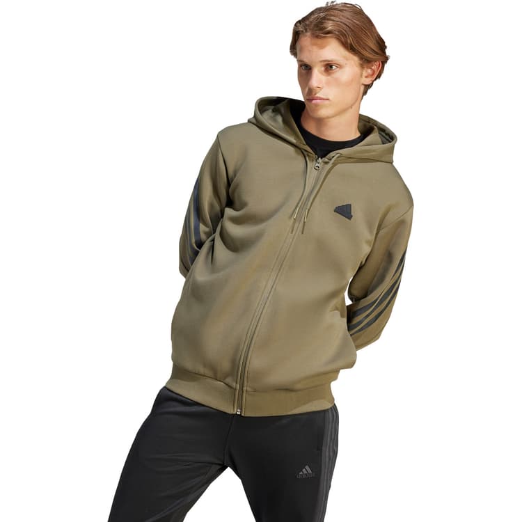 adidas Future Icons 3-Stripes Full Zip Hættetrøje Herre