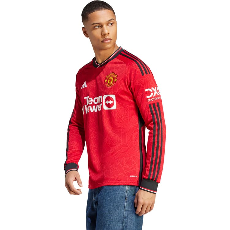 Manchester United FC Langærmet Hjemmebanetrøje 23/34
