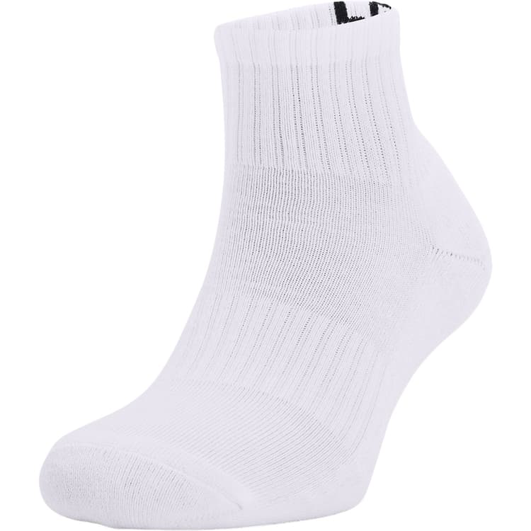 Under Armour Core Quarter 3-Pak Ankelstrømer