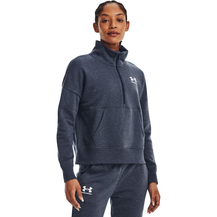 Under Armour Rival Fleece Half Zip Sweatshirt Dame