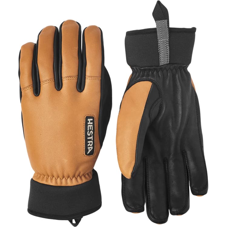Hestra Army Leather Wool Terry Skihandsker