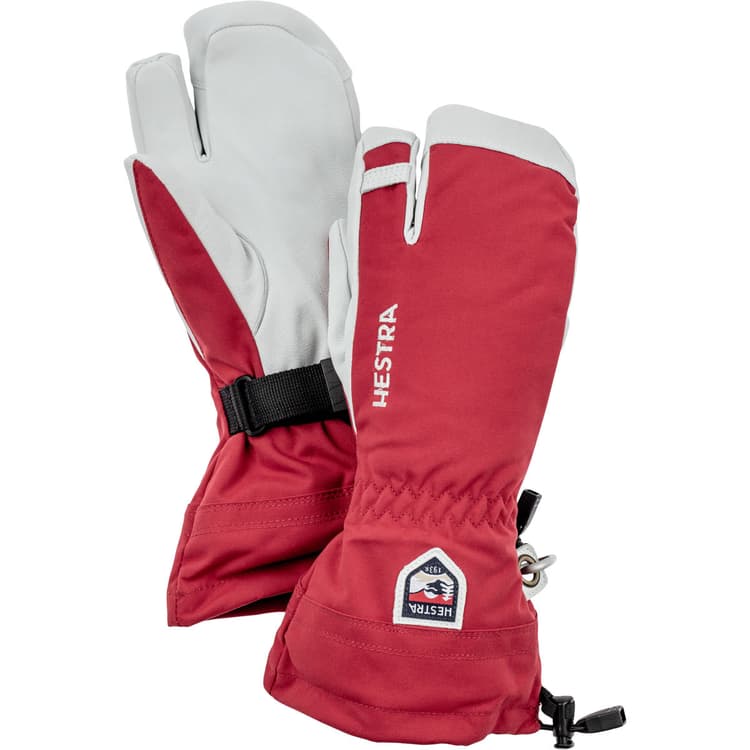 Hestra Army Leather Heli 3 Finger Skihandsker Herre