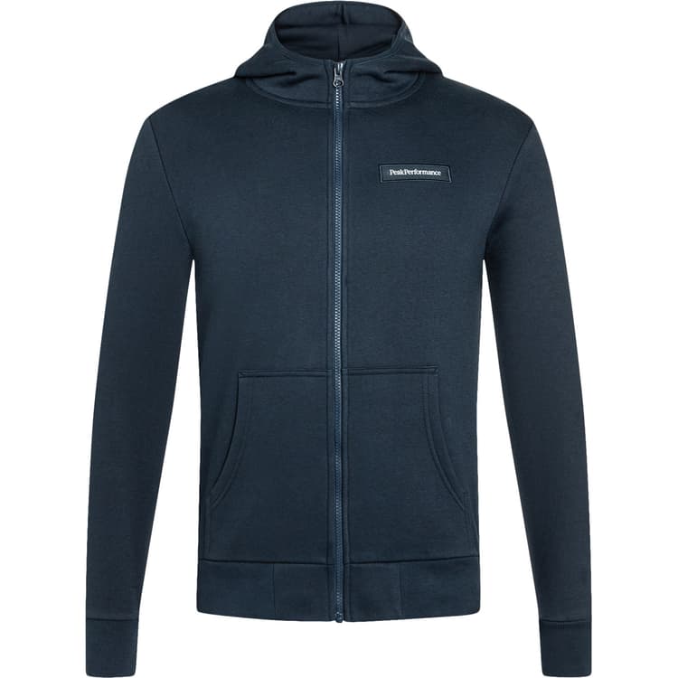 Peak Performance Logo Zip Hættetrøje Herre