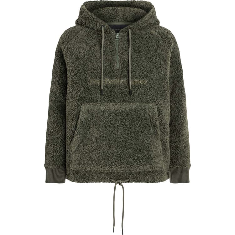 Peak Performance Ground Half Zip Pile Fleecetrøje Dame