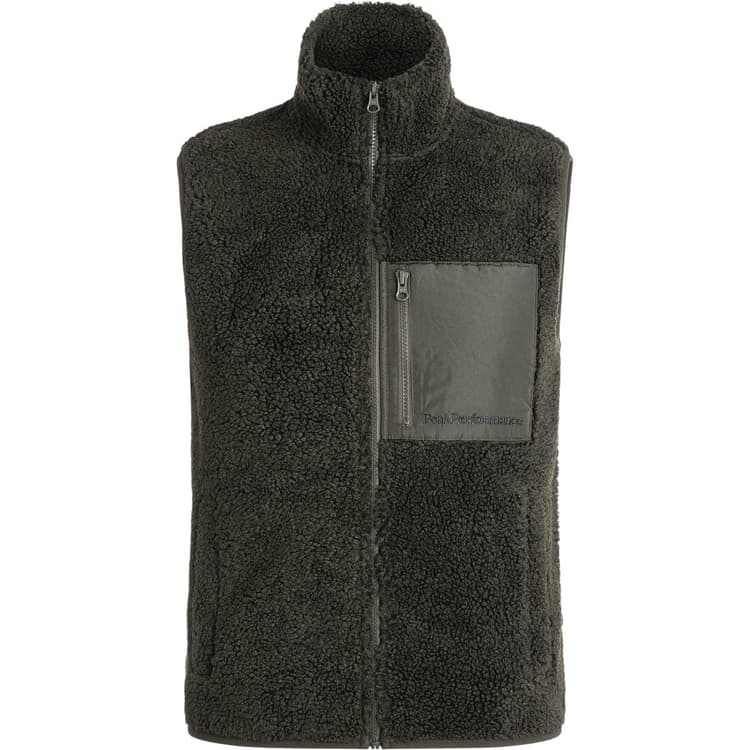 Peak Performance Ground Pile Fleecevest Herre