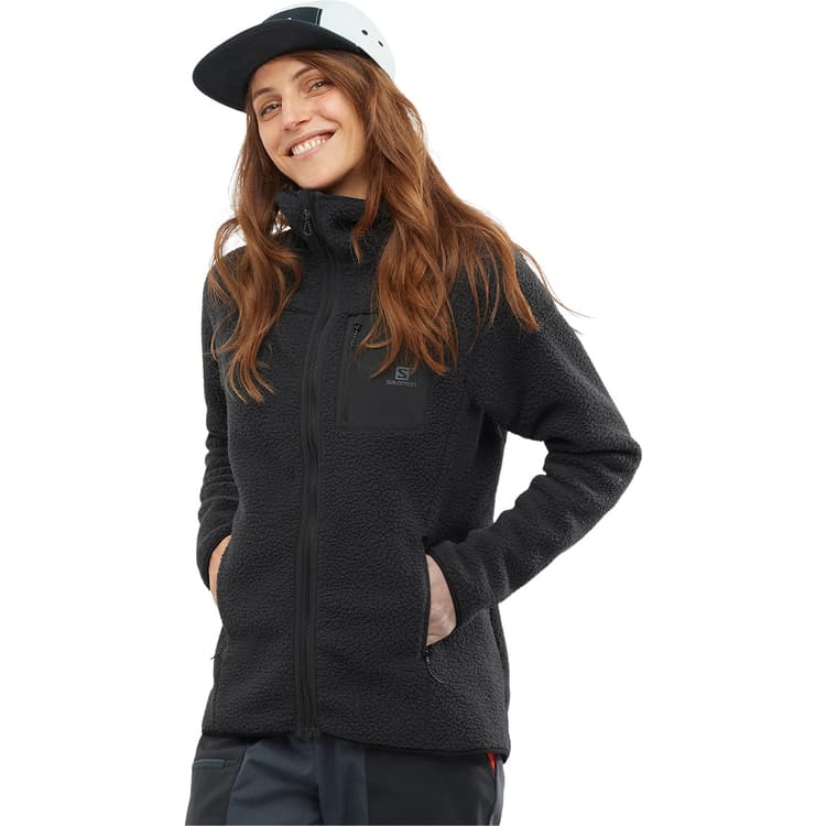 Salomon Outline Warm Teddy Fleecetrøje Dame
