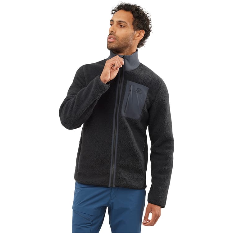 Salomon Outline Warm Teddy Fleecetrøje Herre