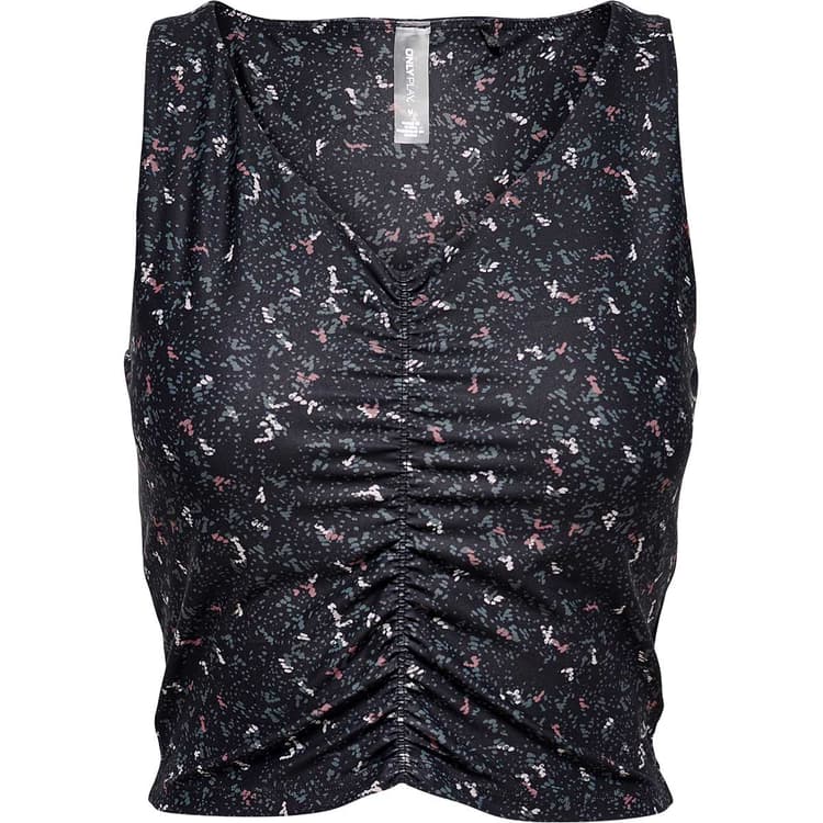 ONLY PLAY Milma Life AOP Crop Top Dame