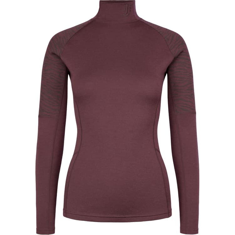 Johaug Elevate Uld Half Zip Langærmet Baselayer T-shirt Dame