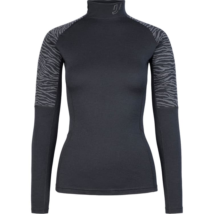 Johaug Elevate Uld Half Zip Langærmet Baselayer T-shirt Dame