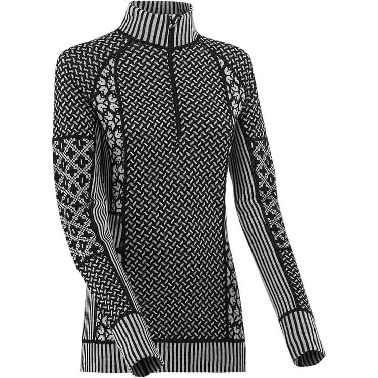 Kari Traa Smekker Half Zip Merino Uld Skiundertrøje Dame