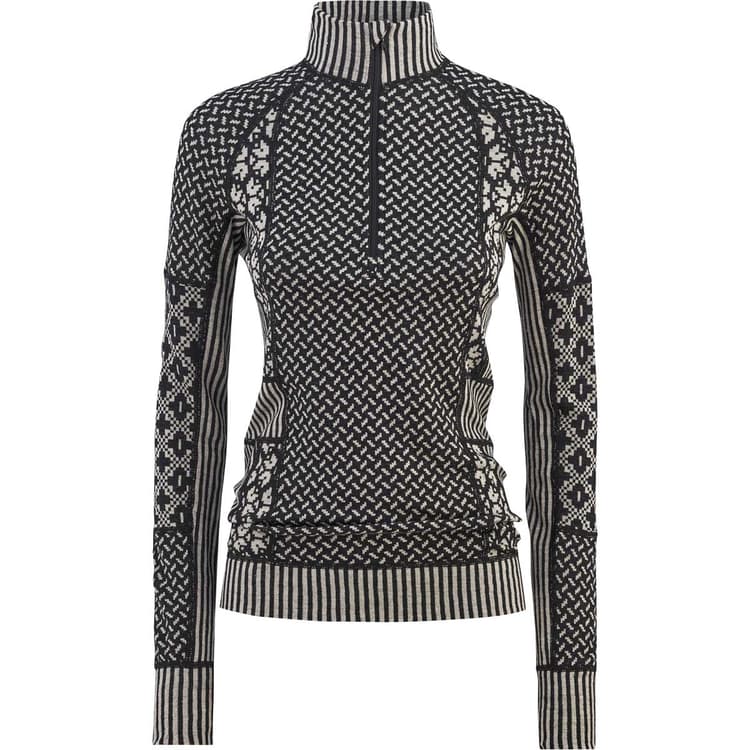 Kari Traa Smekker Half Zip Merino Uld Skiundertrøje Dame