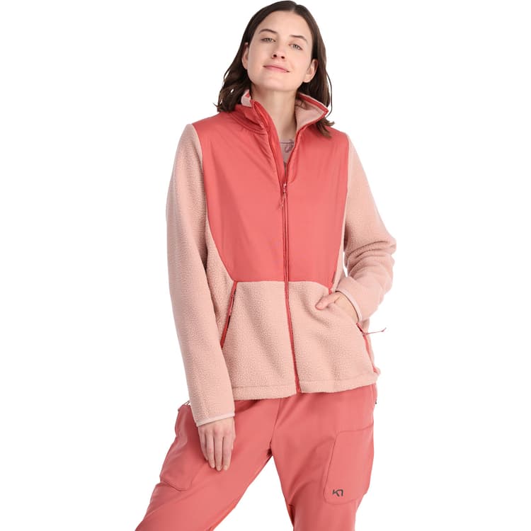 Kari Traa Røthe Windbreaker Fleecetrøje Dame
