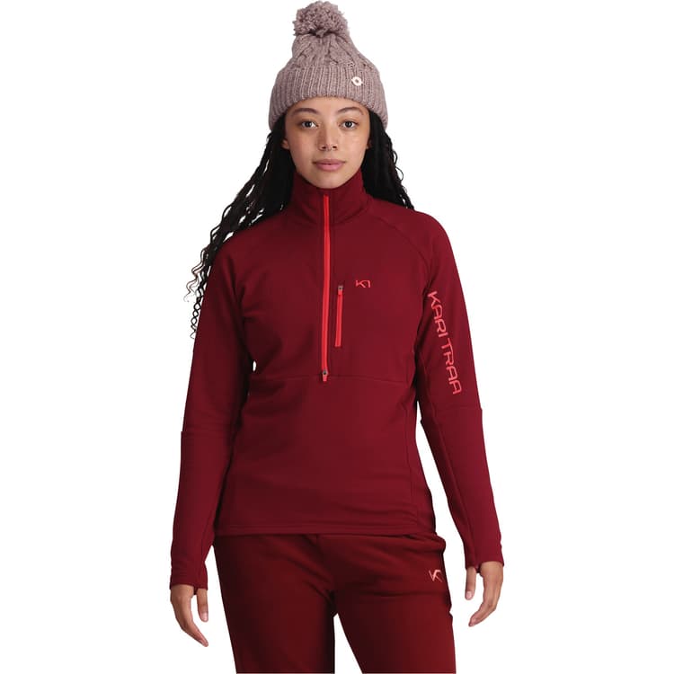 Kari Traa Emma 1/2 Zip Midlayer Trøje Dame