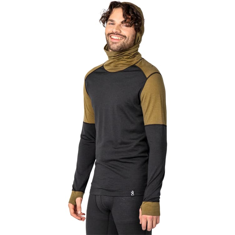 Bula Merino Uld Hoodie Skiundertrøje Herre
