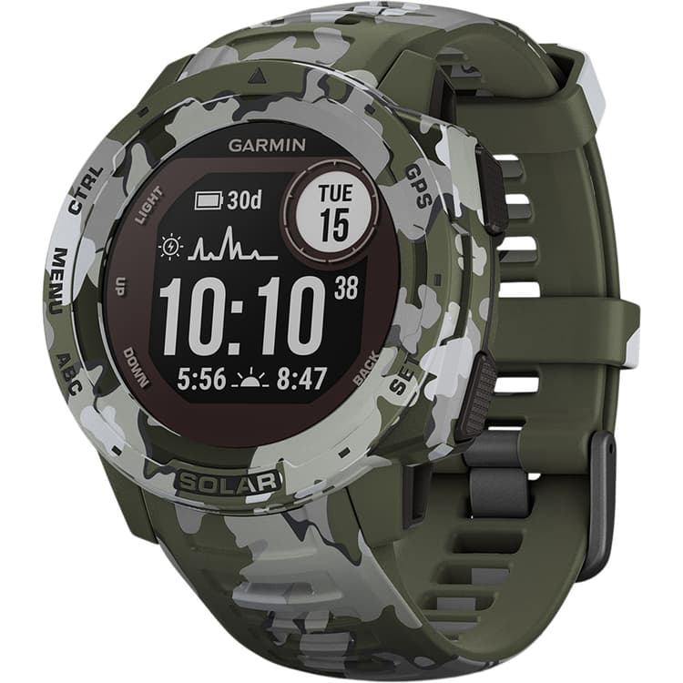 Garmin Instinct Solar GPS Camo Edition Pulsur