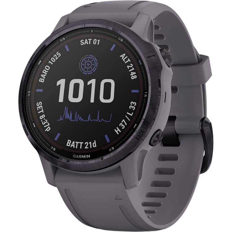 Garmin Fenix 6S Pro Solar GPS Pulsur