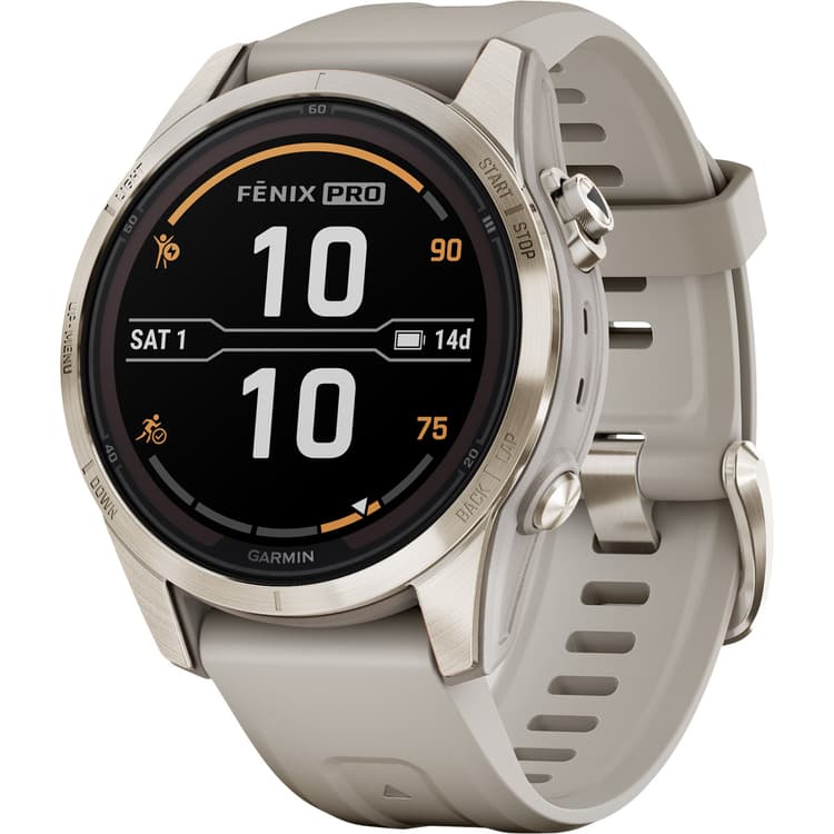 Garmin Fenix 7S Pro Sapphire Solar GPS Pulsur