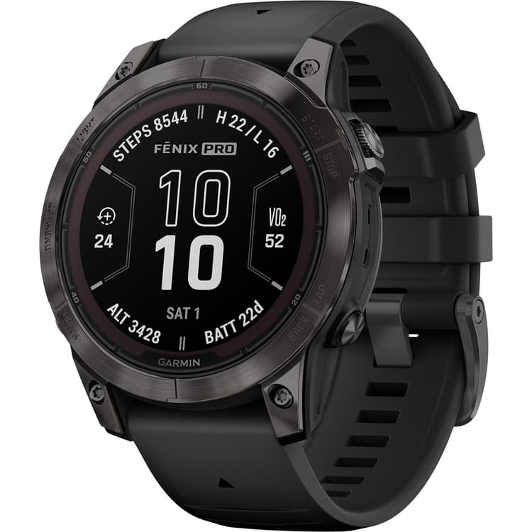 Garmin Fenix 7 Pro Sapphire Solar GPS Pulsur