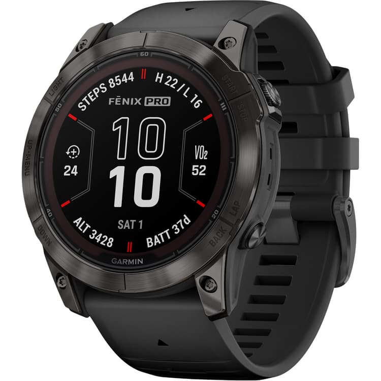 Garmin Fenix 7X Pro Sapphire Solar GPS Pulsur